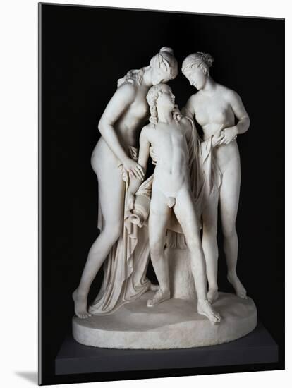 Hylas Surprised by the Naiades-John Gibson-Mounted Photographic Print