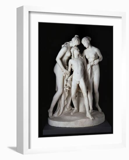 Hylas Surprised by the Naiades-John Gibson-Framed Photographic Print