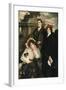 Hylda, Almina and Conway, Children of Asher Wertheimer-John Singer Sargent-Framed Giclee Print