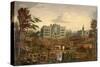 Hylton Castle, Sunderland C.1830-null-Stretched Canvas