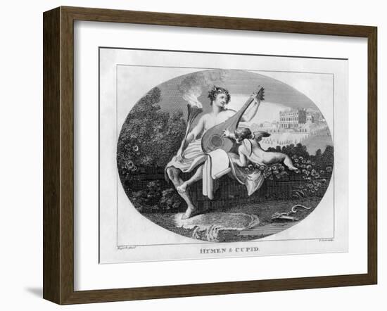 Hymen and Cupid by William Hogarth-William Hogarth-Framed Giclee Print