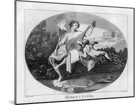Hymen and Cupid by William Hogarth-William Hogarth-Mounted Giclee Print