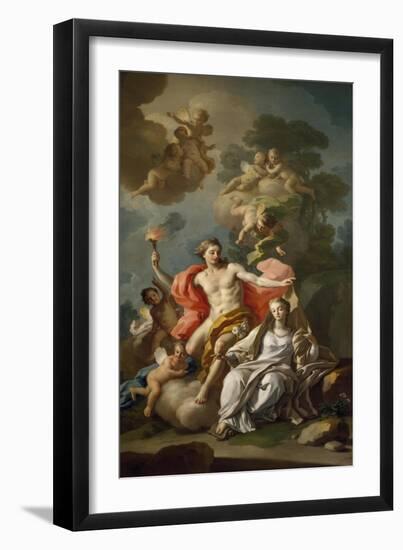 Hymen and Modesty-Francesco de Mura-Framed Giclee Print