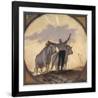 Hymn of the Earth to the Sun, 1892-Georges Jules Bertrand-Framed Giclee Print