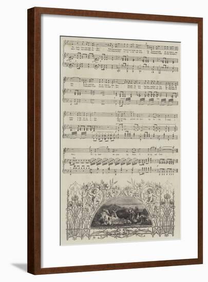 Hymn of Universal Harmony-null-Framed Giclee Print