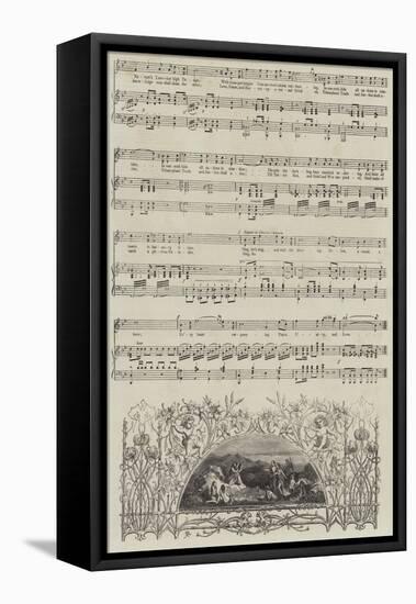 Hymn of Universal Harmony-null-Framed Stretched Canvas