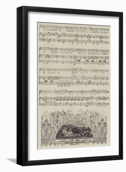 Hymn of Universal Harmony-null-Framed Premium Giclee Print