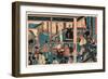 Hyogo Chikuto Hitobashira No Zu-Utagawa Yoshikazu-Framed Giclee Print