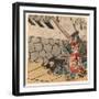 Hyoshigi O Utsu Bushi-Utagawa Kuniyoshi-Framed Giclee Print