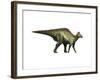 Hypacrosaurus Dinosaur-null-Framed Art Print