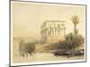 Hypaethral Temple at Philae, Bed of Pharaoh, Plate 65, Vol.II Egypt and Nubia, Engraved Haghe-David Roberts-Mounted Giclee Print