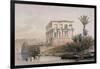 Hypaethral Temple at Philae, the Bed of Pharoah-David Roberts-Framed Giclee Print