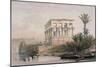 Hypaethral Temple at Philae, the Bed of Pharoah-David Roberts-Mounted Giclee Print