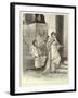 Hypatia at the Haymarket Theatre, Philammon Declaring His Love for Hypatia-Henry Marriott Paget-Framed Giclee Print