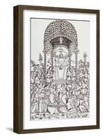 Hypnerotomachia Poliphili, Pagan Mass, 1504-Francesco Colonna-Framed Giclee Print