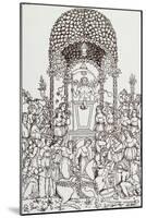 Hypnerotomachia Poliphili, Pagan Mass, 1504-Francesco Colonna-Mounted Giclee Print