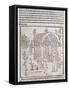 Hypnerotomachia Poliphili, Study for Garden, 1499-Francesco Colonna-Framed Stretched Canvas