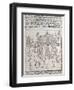 Hypnerotomachia Poliphili, Study for Garden, 1499-Francesco Colonna-Framed Giclee Print