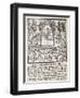 Hypnerotomachia Poliphili, Study for Garden, 1499-Francesco De Lorenzo-Framed Giclee Print