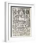 Hypnerotomachia Poliphili, Study for Garden, 1499-Francesco De Lorenzo-Framed Giclee Print