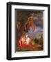 Hypnos Sending Jupiter and Juno to Sleep-Balthasar Beschey-Framed Giclee Print