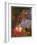 Hypnos Sending Jupiter and Juno to Sleep-Balthasar Beschey-Framed Giclee Print