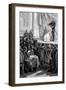 Hypnosis Demonstration, 19th Century-Science Photo Library-Framed Photographic Print