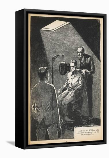 Hypnotised Subject is Sent Forward in Time and Gives a Description of the End of the World-Leo Morey-Framed Stretched Canvas