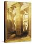 Hypostyle Hall, or Hall of Columns, 13th Century BC, Temple of Amon, Karnak, Egypt-David Roberts-Stretched Canvas