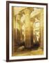 Hypostyle Hall, or Hall of Columns, 13th Century BC, Temple of Amon, Karnak, Egypt-David Roberts-Framed Giclee Print