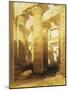 Hypostyle Hall, or Hall of Columns, 13th Century BC, Temple of Amon, Karnak, Egypt-David Roberts-Mounted Giclee Print