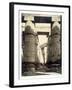 Hypostyle Hall, Temple of Amun-Re, Karnak, Egypt, 1878-P Sebah-Framed Giclee Print