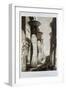 Hypostyle Hall, Thebes, Karnak, Egypt, 1841-Himely-Framed Giclee Print