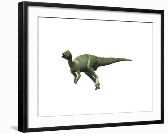 Hypsilophodon Foxii Dinosaur-null-Framed Art Print
