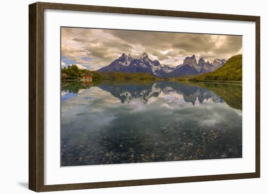 Hysteria Pehoe. Cordillera Del Paine. Torres Del Paine NP. Chile-Tom Norring-Framed Photographic Print