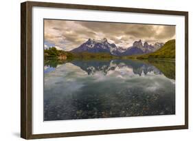 Hysteria Pehoe. Cordillera Del Paine. Torres Del Paine NP. Chile-Tom Norring-Framed Photographic Print