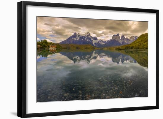 Hysteria Pehoe. Cordillera Del Paine. Torres Del Paine NP. Chile-Tom Norring-Framed Photographic Print