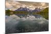 Hysteria Pehoe. Cordillera Del Paine. Torres Del Paine NP. Chile-Tom Norring-Mounted Photographic Print