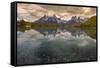 Hysteria Pehoe. Cordillera Del Paine. Torres Del Paine NP. Chile-Tom Norring-Framed Stretched Canvas