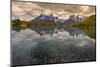 Hysteria Pehoe. Cordillera Del Paine. Torres Del Paine NP. Chile-Tom Norring-Mounted Photographic Print
