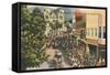 Hysterical Parade in Santa Fe-null-Framed Stretched Canvas