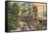 Hysterical Parade in Santa Fe-null-Framed Stretched Canvas