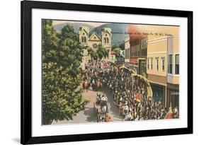 Hysterical Parade in Santa Fe-null-Framed Art Print