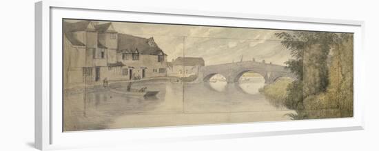 Hythe Bridge-John Baptist Malchair-Framed Giclee Print