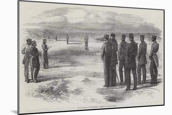 Hythe School of Musketry, Judging Distance Drill-null-Mounted Giclee Print