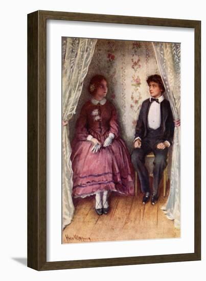 "I Ain't Miss March, I'M Only Jo"-Harold Copping-Framed Giclee Print