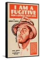 I Am a Fugitive From a Chain Gang, 1932, Directed by Mervyn Leroy-null-Framed Stretched Canvas