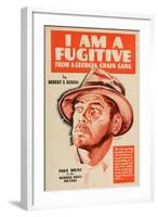 I Am a Fugitive From a Chain Gang, 1932, Directed by Mervyn Leroy-null-Framed Giclee Print