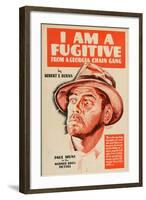 I Am a Fugitive From a Chain Gang, 1932, Directed by Mervyn Leroy-null-Framed Giclee Print