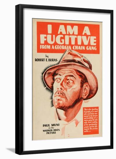 I Am a Fugitive From a Chain Gang, 1932, Directed by Mervyn Leroy-null-Framed Giclee Print